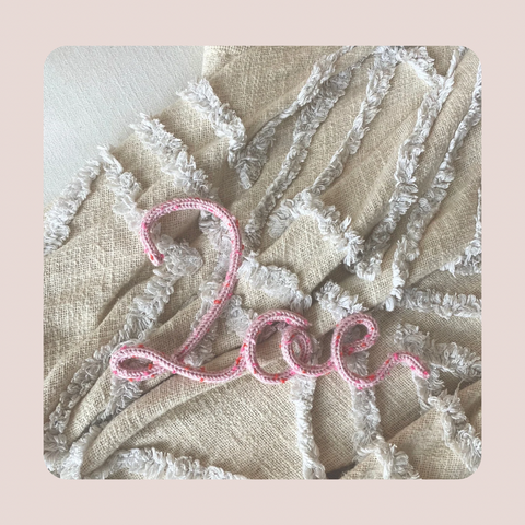 Knitted Names, Nicknames and Words - Sprinkle Colours