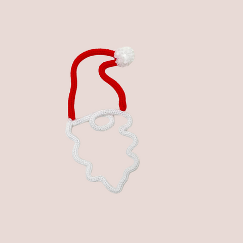 Christmas SANTA - Knitted Wall Art