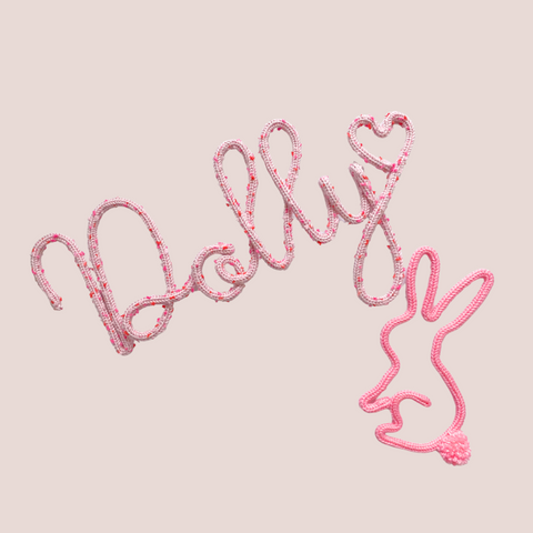 Knitted Names, Nicknames and Words - Sprinkle Colours