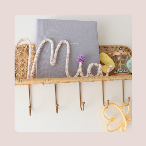 Knitted Names, Nicknames and Words - Sprinkle Colours
