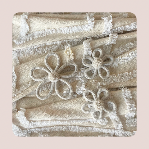 Flower Knitted Wall Art