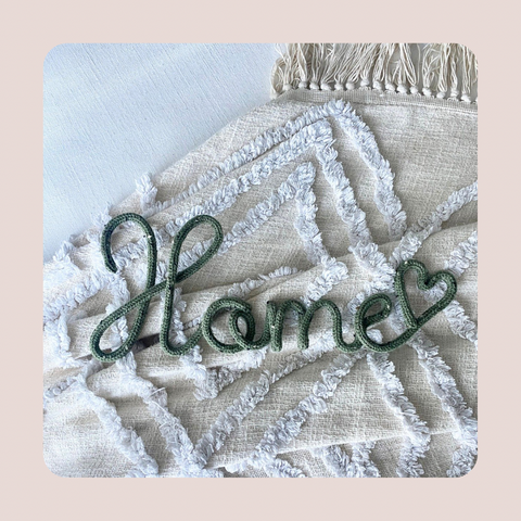 Knitted Names, Nicknames and Words - Sprinkle Colours
