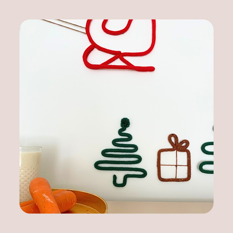 Christmas TREE (small) - Knitted Wall Art