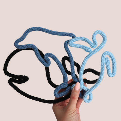Sea Animal Knitted Wall Art