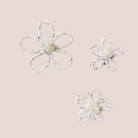 Flower Knitted Wall Art